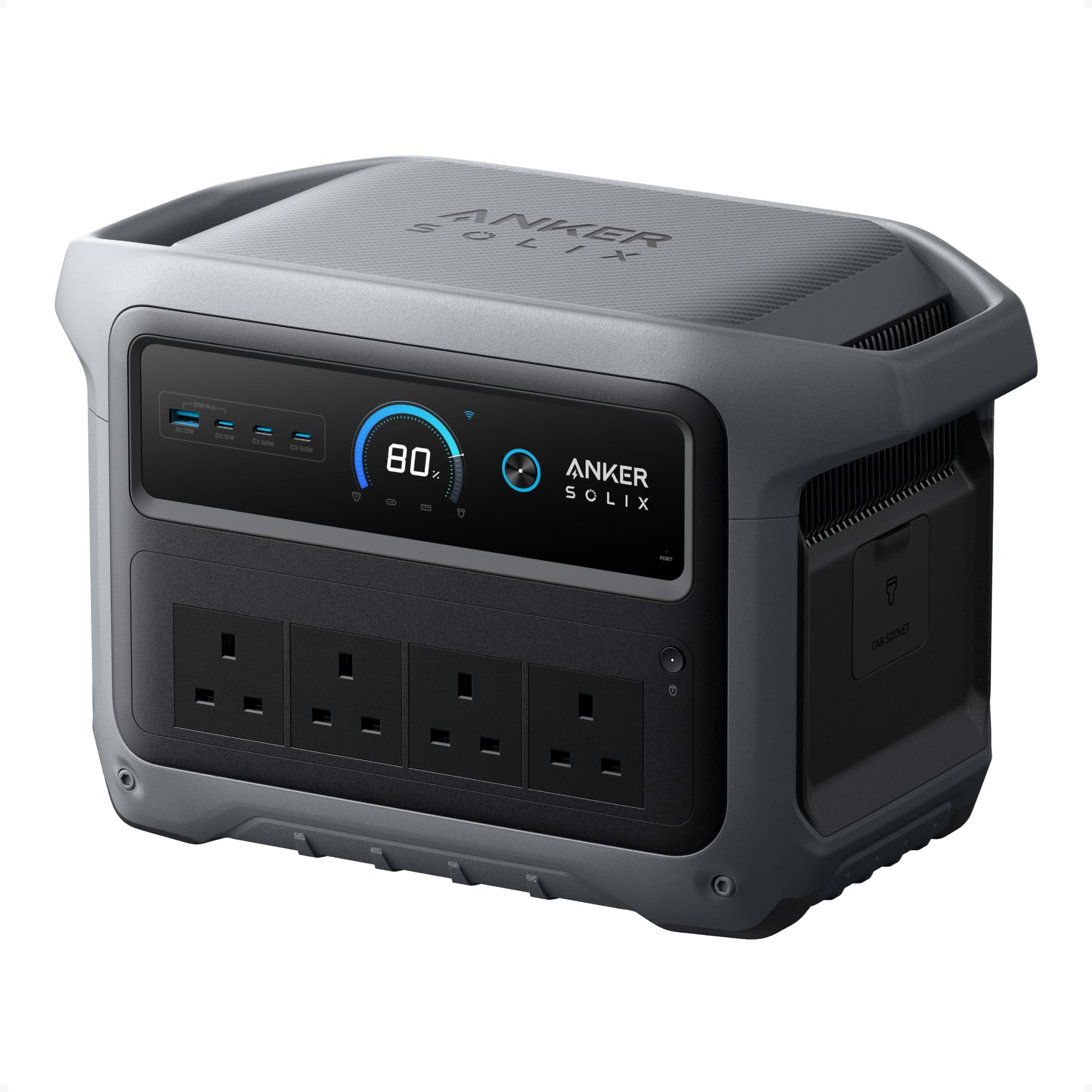 Anker SOLIX C1000 Gen 2 Portable Power Station, 2000W (Peak 3000W